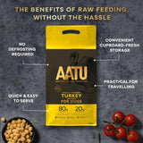 AATU 80/20 Turkey Dry Dog Food - 5kg
