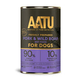 AATU Pork & Wild Boar Wet Dog Food - 6x400g