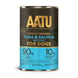 AATU Tuna & Salmon Wet Dog Food - 6x400g