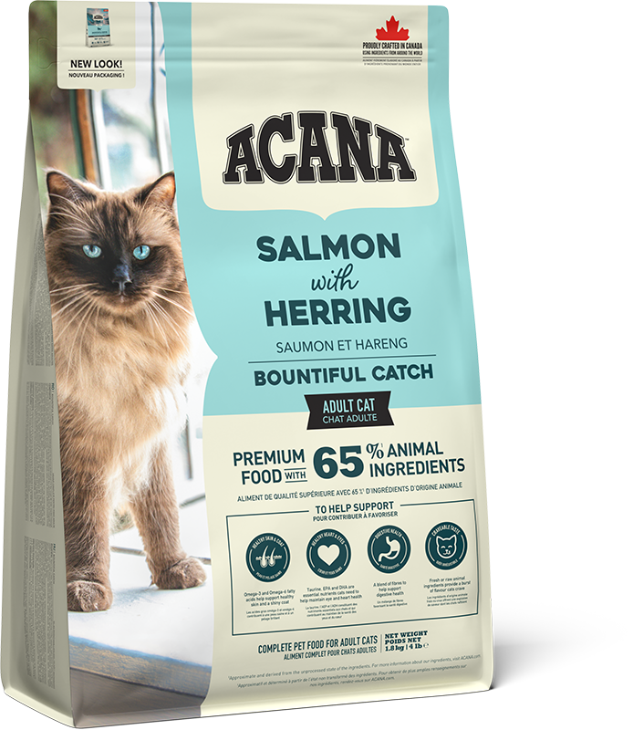 Acana Bountiful Catch Adult Dry Cat Food - 1.8kg