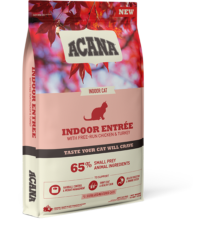 Acana Indoor Entree Adult Dry Cat Food - 340g