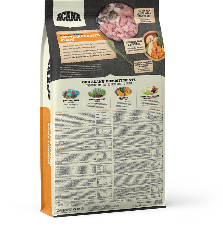Acana Heritage Large Breed Grain Free Dry Puppy Food - 11.4kg