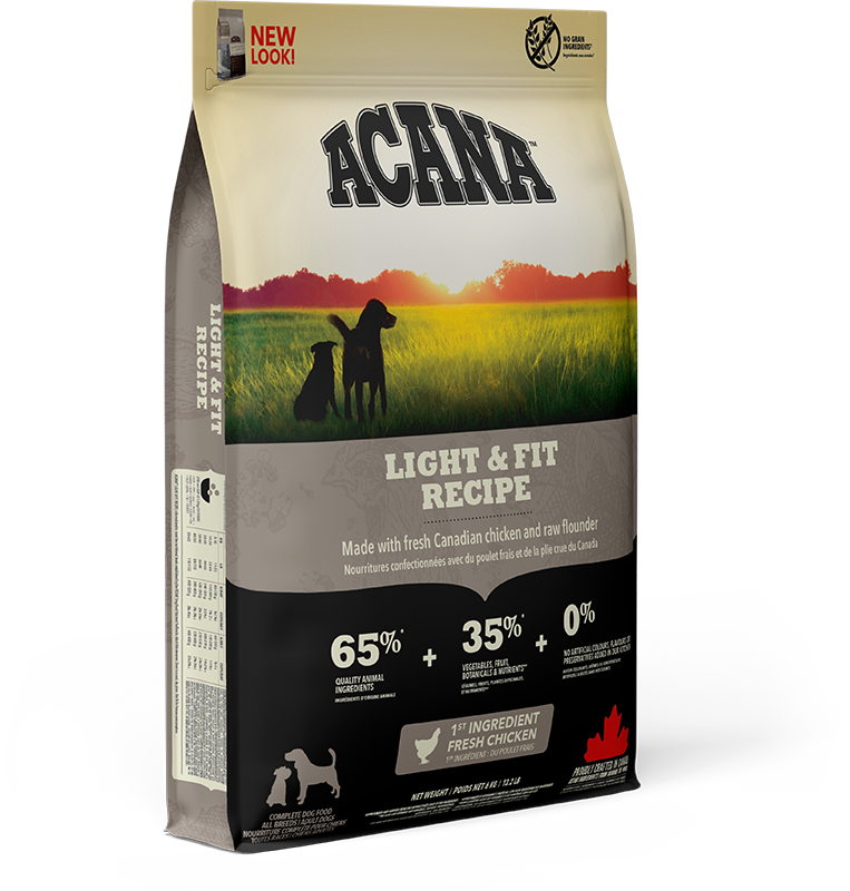 Acana Heritage Grain Free Light & Fit Dry Dog Food - 6kg