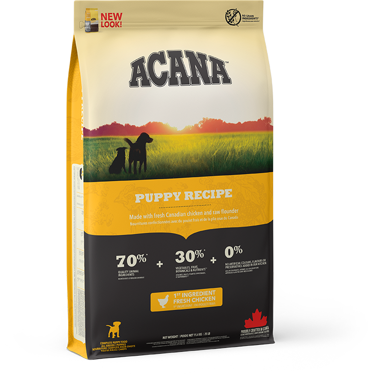 Acana Heritage Puppy & Junior Grain Free Dry Dog Food - 11.4kg