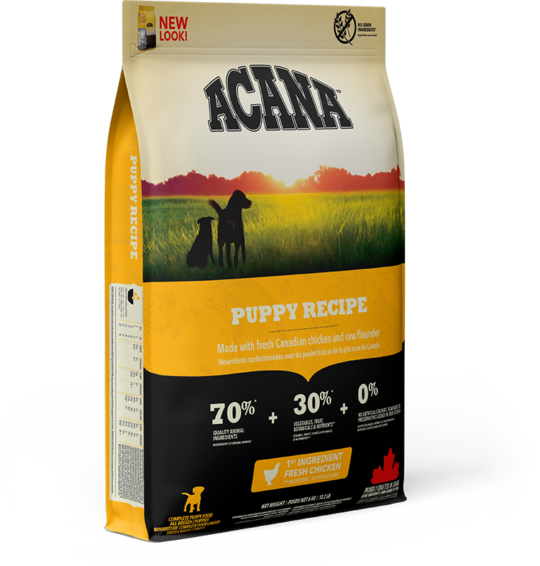 Acana Heritage Puppy & Junior Grain Free Dry Dog Food - 6kg