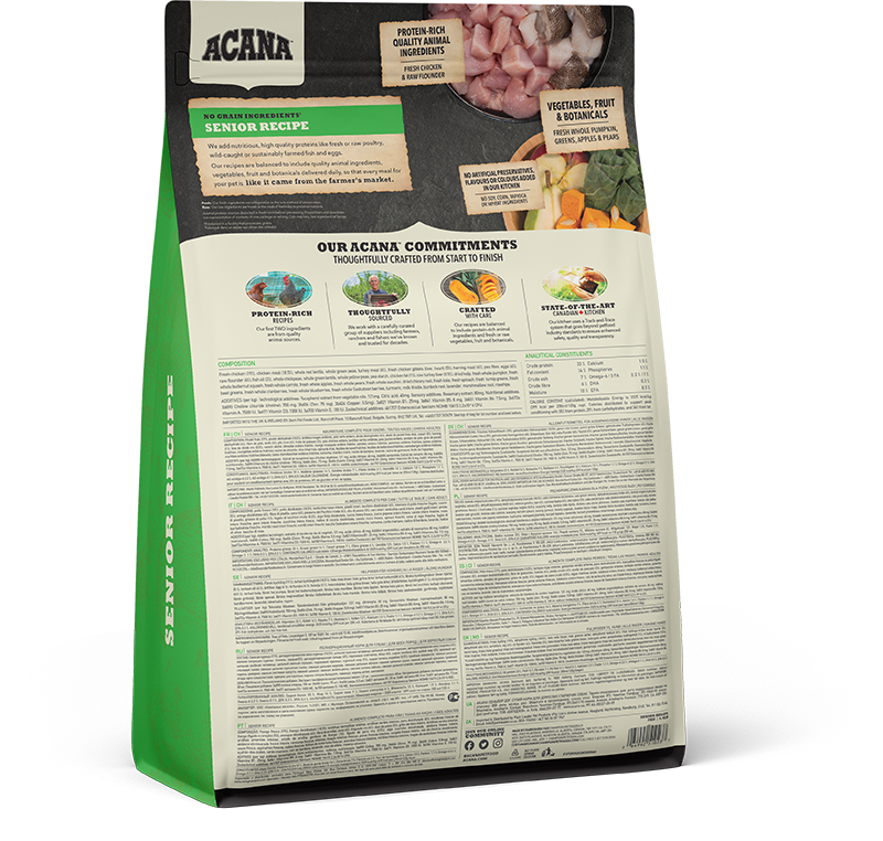 Acana Heritage Grain Free Senior All Breed Dry Dog Food - 2kg