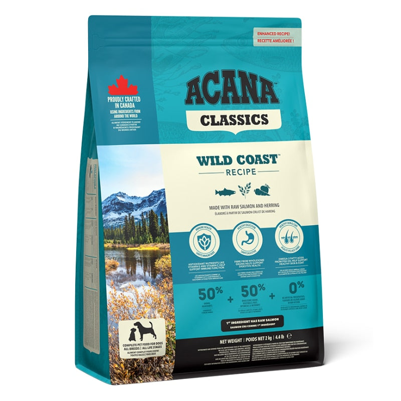 Acana Wild Coast Dry Dog Food - 2kg