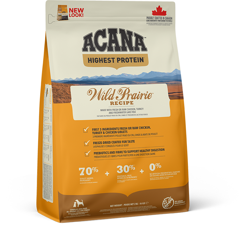 Acana Regionals Grain Free Wild Prairie Dry Dog Food - 2kg