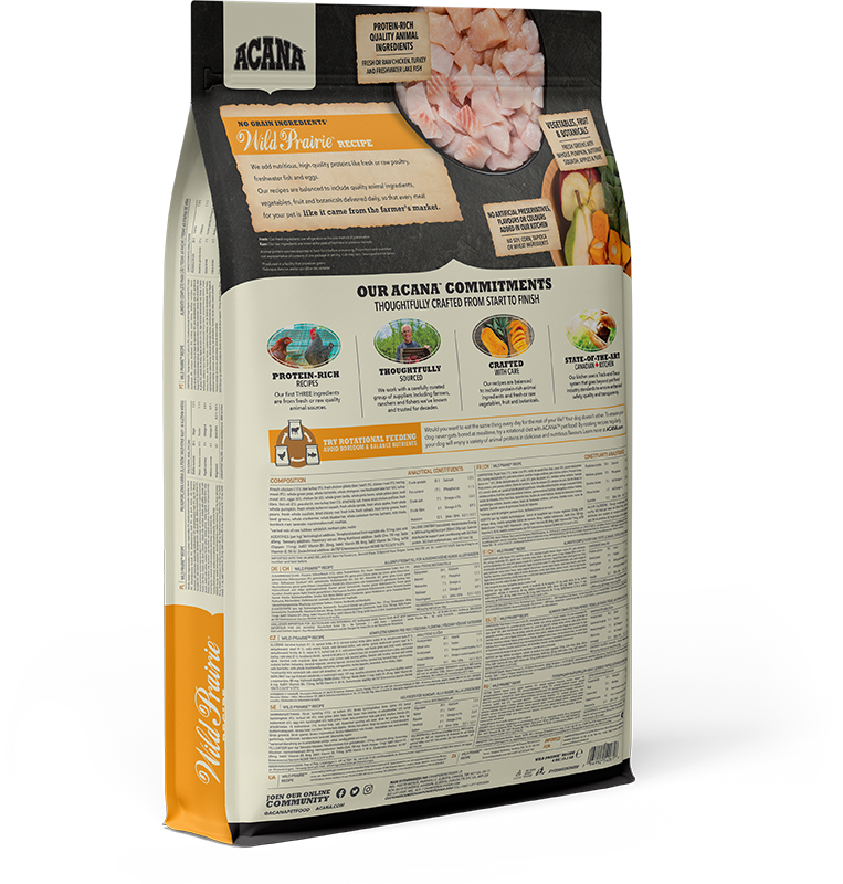 Acana Regionals Grain Free Wild Prairie Dry Dog Food - 6kg