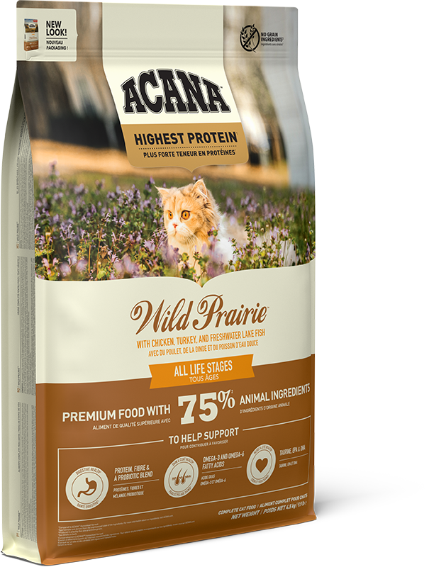 Acana Wild Prairie Grain Free Adult Dry Cat Food - 4.5kg