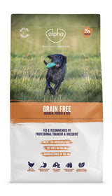 Alpha Grain Free Chicken Dry Dog Food - 15kg