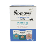 Applaws Fish Selection in Jelly Adult Wet Cat Food Pouches - 12 x 70g
