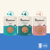 Applaws Fish Selection in Jelly Adult Wet Cat Food Pouches - 12 x 70g
