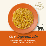 Applaws Chicken Breast with Pumpkin in Broth Adult Wet Cat Pouches - 12x70g