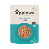 Applaws Tuna Fillet in Jelly Adult Wet Cat Food Pouches - 16x70g