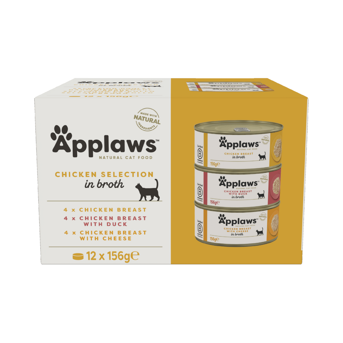 Applaws Wet Cat Food Tins – Broth Range