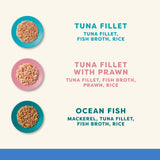 Applaws Fish Selection in Broth Adult Wet Cat Food Tins - 12x156g