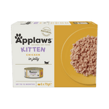 Applaws Chicken Breast in Jelly Kitten Wet Cat Food Tins - 6x70g