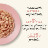 Applaws Tuna Fillet with Salmon in Jelly Adult Wet Cat Food Tins- 24x70g