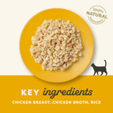 Applaws Chicken Breast in Broth Adult Wet Cat Food Tins - 6x70g
