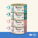 Applaws Fish Selection in Broth Adult Wet Cat Food Tins - 12 x 70g