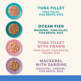 Applaws Fish Selection in Broth Adult Wet Cat Food Tins - 12 x 70g