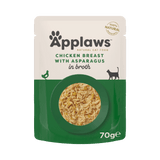 Applaws Chicken Breast with Asparagus Adult Wet Cat Food Pouches - 12 x 70g