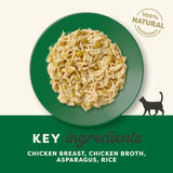 Applaws Chicken Breast with Asparagus Adult Wet Cat Food Pouches - 12 x 70g