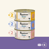 Applaws Variety Selection in Jelly Senior Wet Cat Food Tins - 6 x 70g