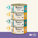 Applaws Variety Selection in Broth Adult Wet Cat Food Tins - 12 x 70g