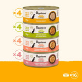 Applaws Taste Toppers Mixed Broth Variety Pack Wet Dog Food Tins - 80 x 156g