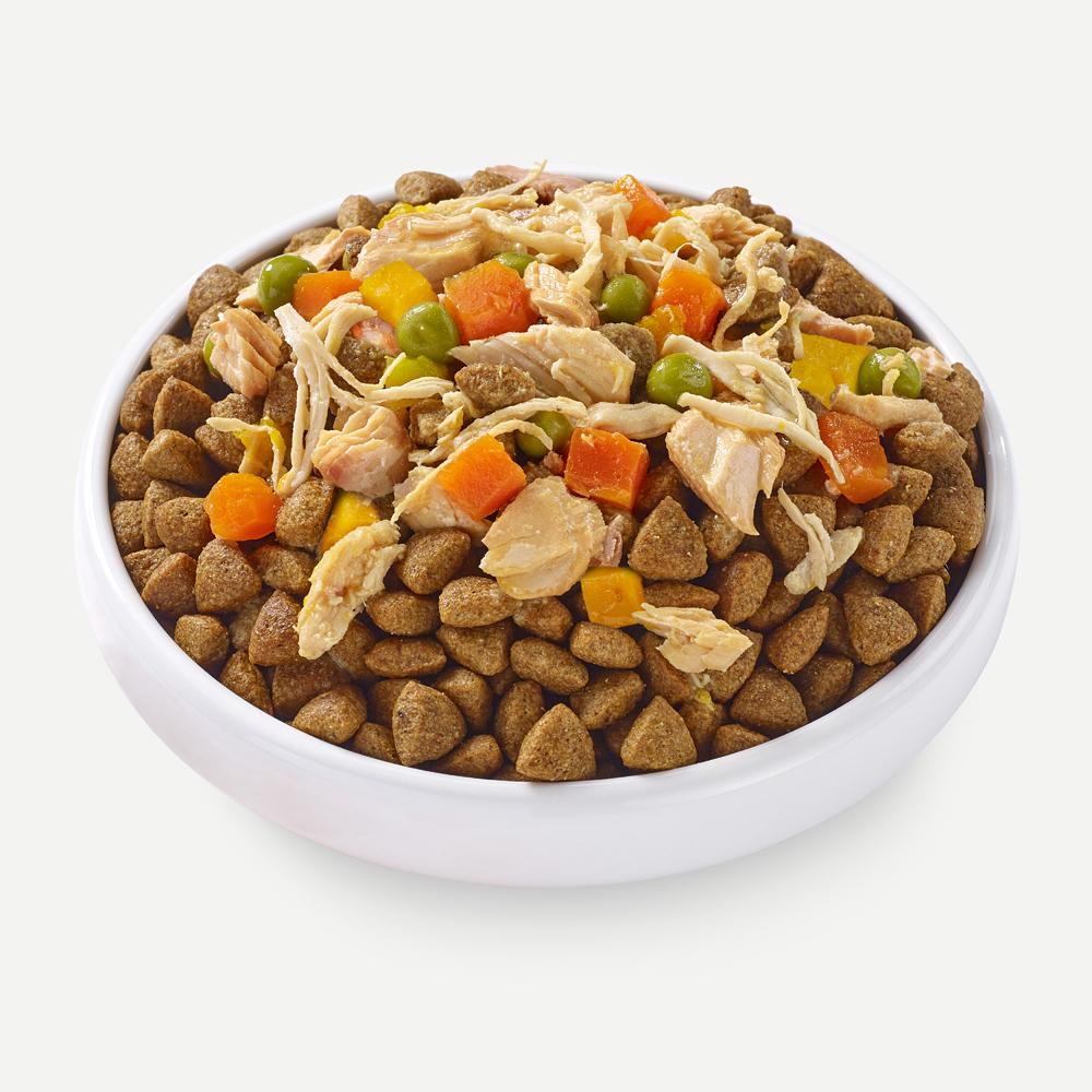Applaws Taste Toppers Chicken with Salmon in Broth Adult Wet Dog Food Tins - 12 x 156g