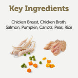 Applaws Taste Toppers Chicken with Salmon in Broth Adult Wet Dog Food Tins - 12 x 156g