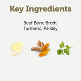 Applaws Taste Toppers Beef Bone Broth with Tumeric Adult Wet Dog Food  Pouches - 6x200ml