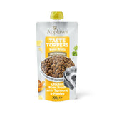 Applaws Taste Toppers Chicken Bone Broth with Tumeric Adult Wet Dog Food Pouches - 6x200ml