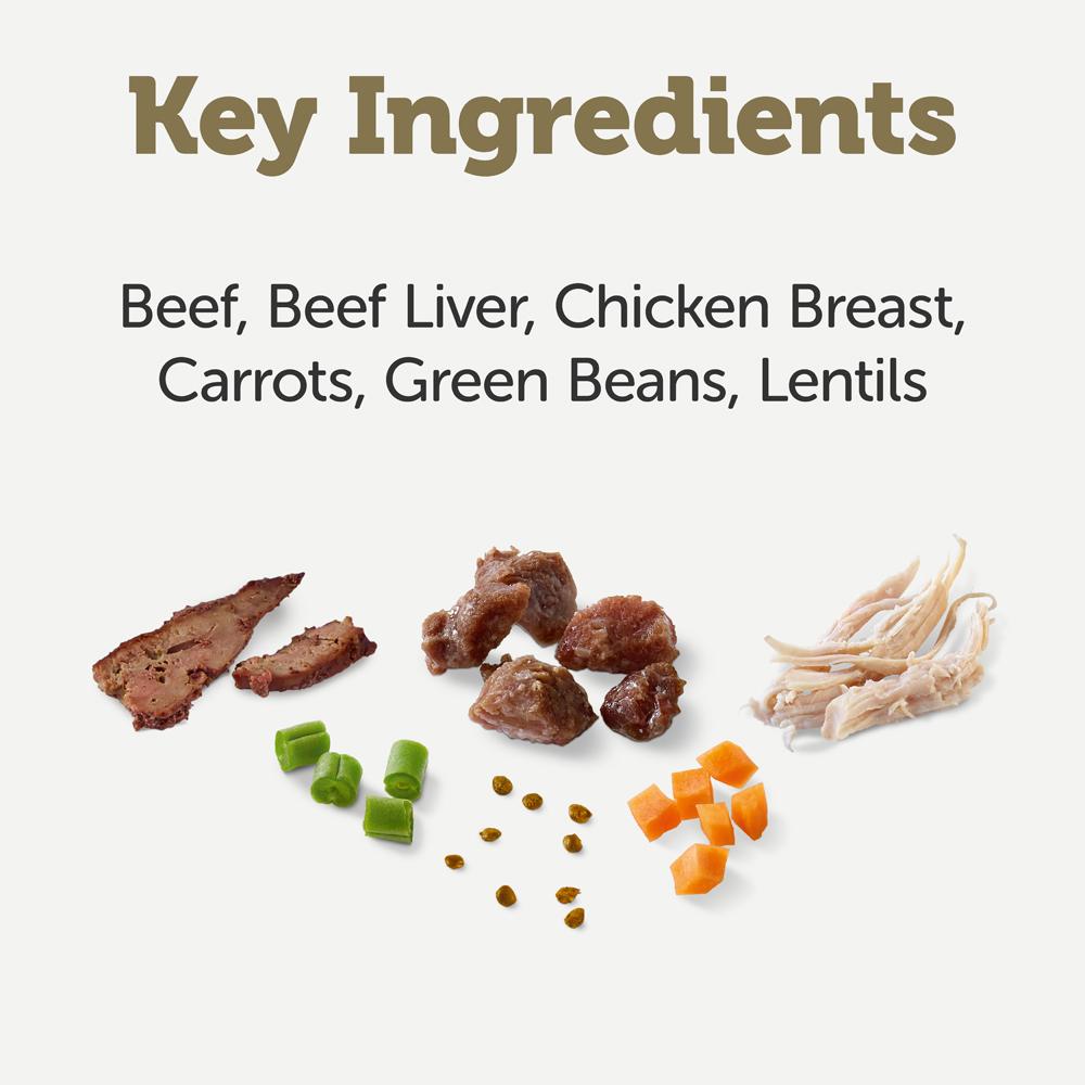 Applaws Taste Toppers Beef with Carrots in Jelly Adult Wet Dog Food Tins - 12x156g