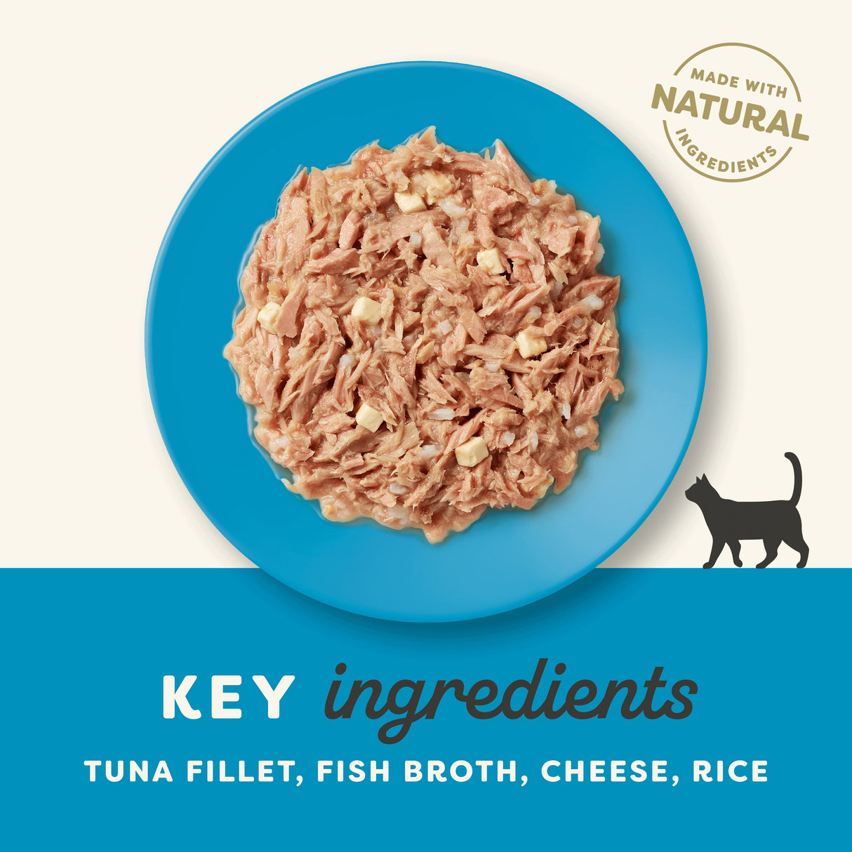 Applaws Tuna Fillet with Cheese in Broth Adult Wet Cat Food Tins - 24 x 70g