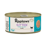 Applaws Tuna Fillet in Jelly Kitten Wet Cat Food Tins - 24 x 70g