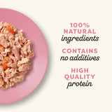 Applaws Tuna Fillet with Prawn in Broth Adult Wet Cat Food Tins - 24 x 70g