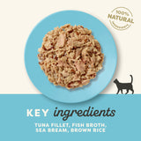 Applaws Tuna with Seabream in Broth Adult Wet Cat Food Pouches - 12 x 70g
