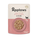 Applaws Tuna & Salmon in Broth Wet Cat Food Pouches - 12 x 70g