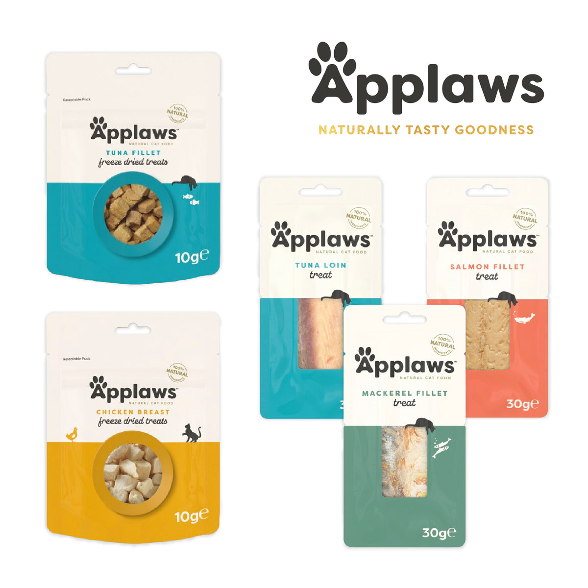 Applaws Cat Treats – Fillet & Freeze Dried Range