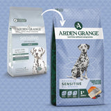 Arden Grange Adult Sensitive Dry Dog Food - 2kg