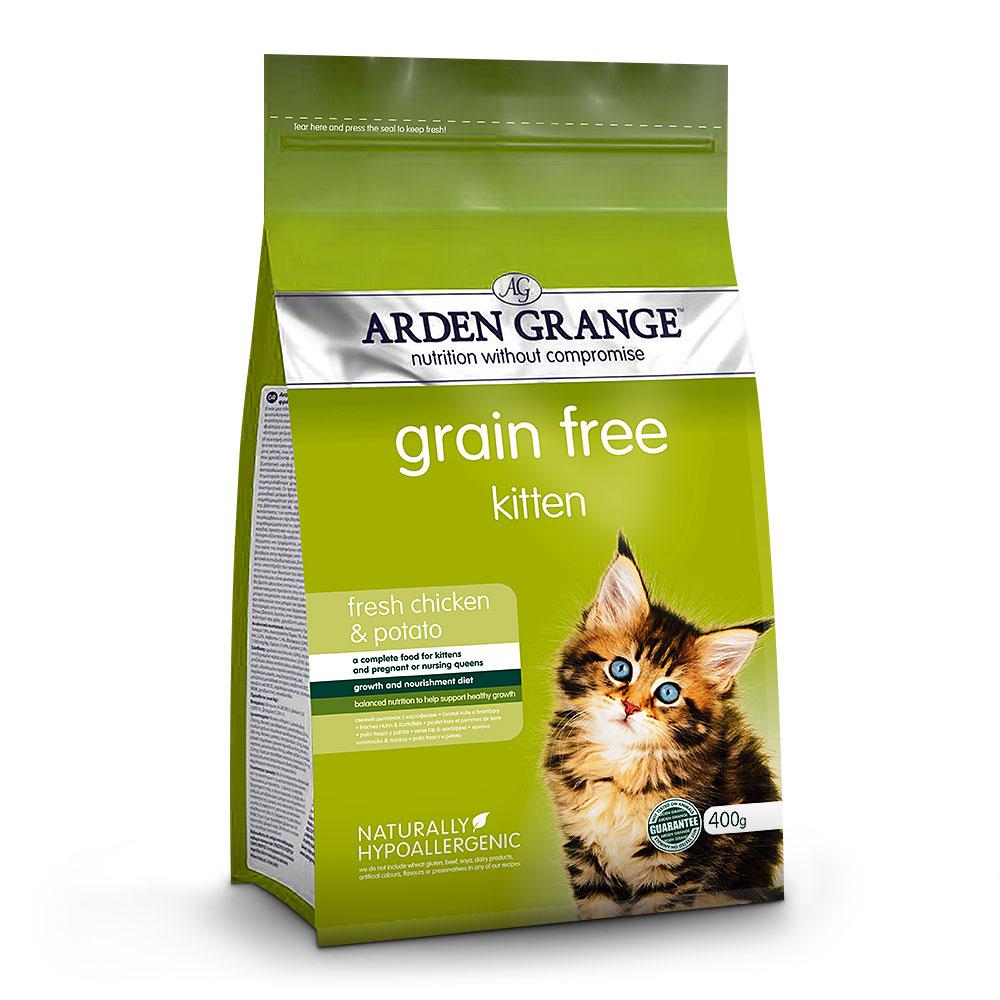 Arden Grange Chicken & Potato Dry Kitten Food - 400G