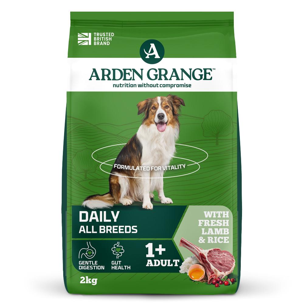 Arden Grange Lamb & Rice Dry Dog Food - 2kg