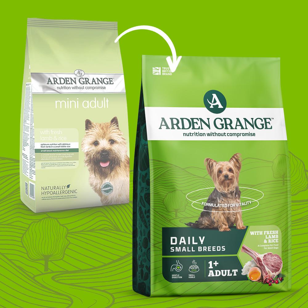 Arden Grange Mini Lamb & Rice Dog Dry food - 6kg