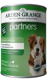 Arden Grange Lamb Wet Dog Food Cans - 24 x 395g