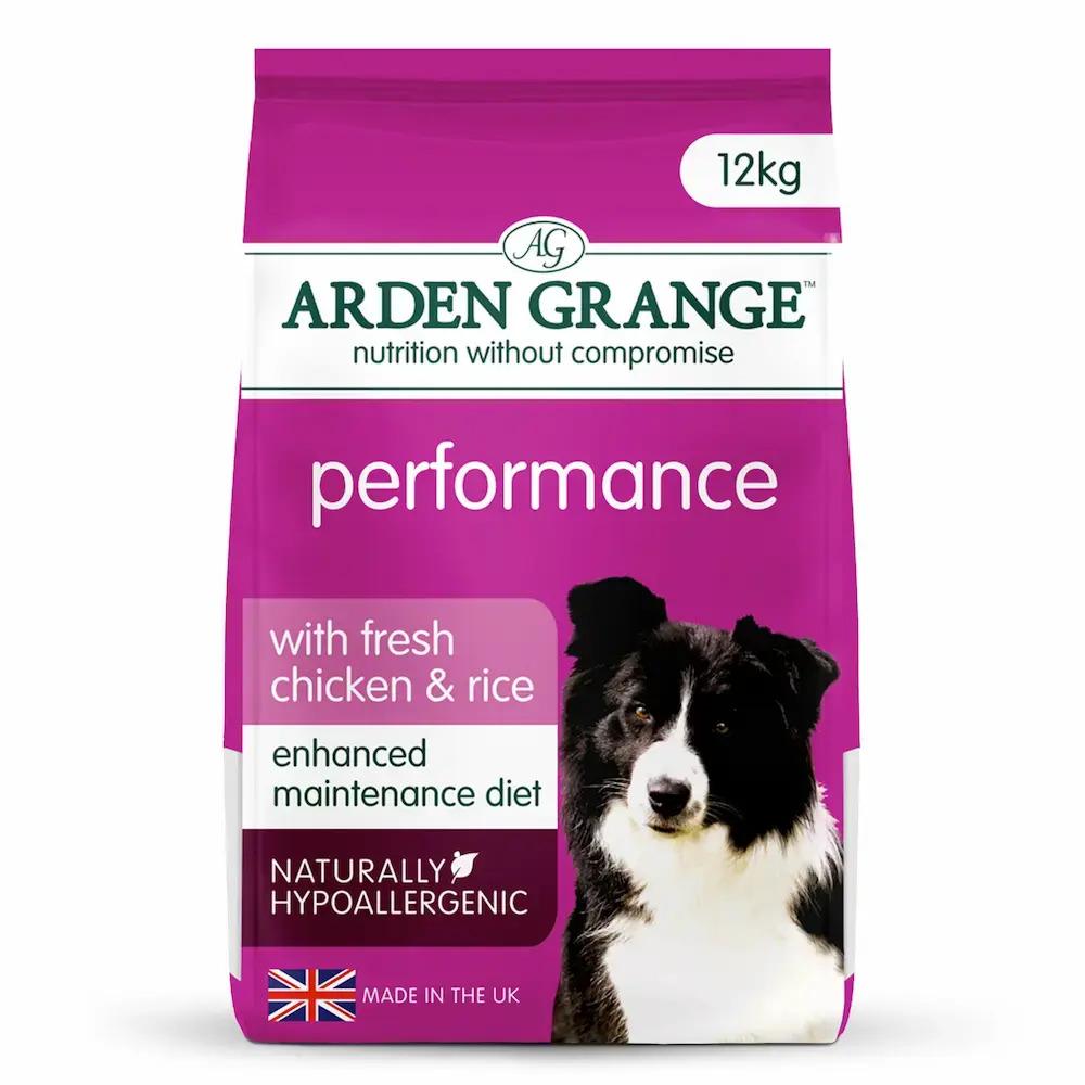 Arden Grange Performance Dry Dog Food - 12kg