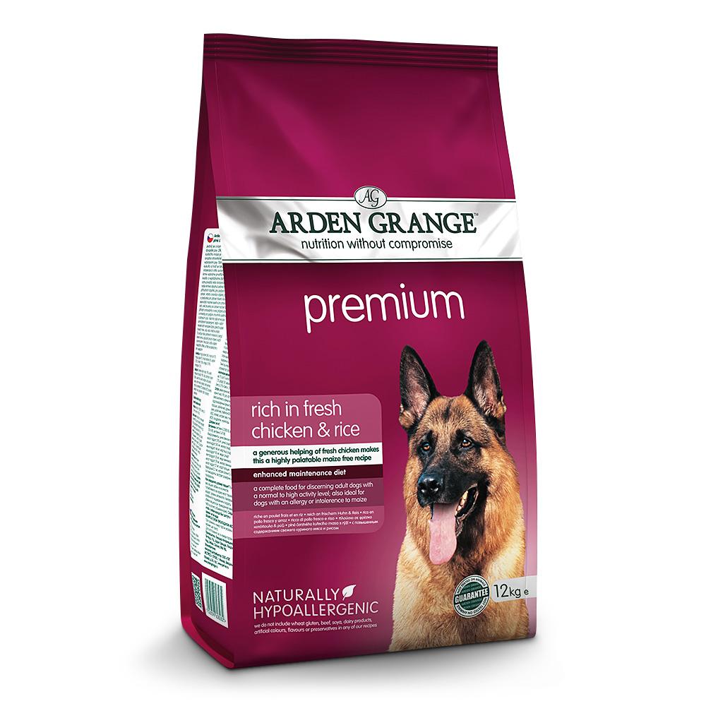 Arden Grange Premium Dry Dog Food - 12kg
