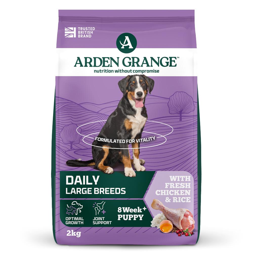 Arden Grange Puppy/Junior Large Breed Dry Dog Food - 2kg